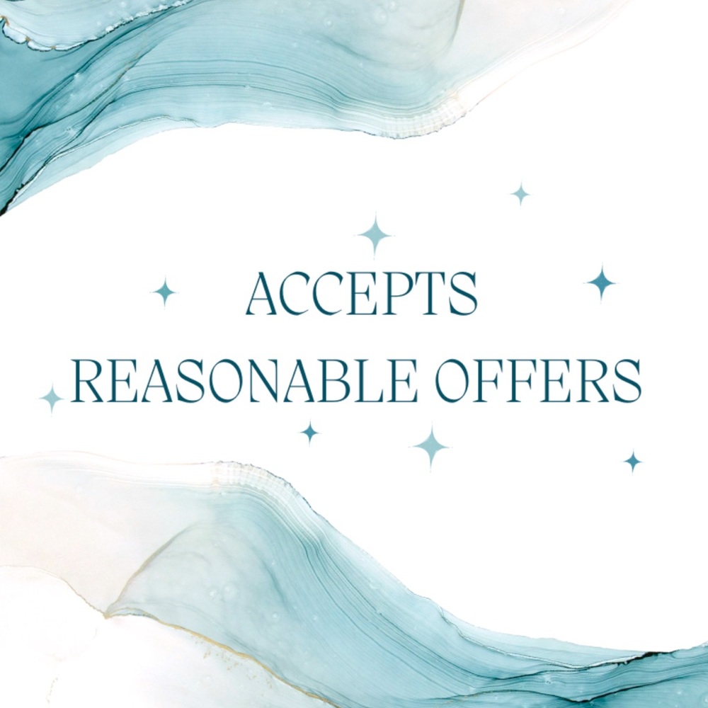 !! I ACCEPT REASONABLE OFFERS !!